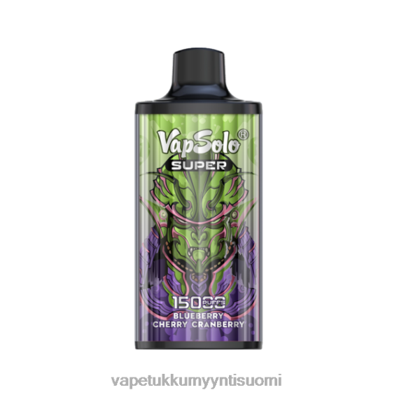 Höyrystää Vape - Vapsolo SUPER kertakäyttöinen vape mustikka kirsikka karpalo 6DJ06110