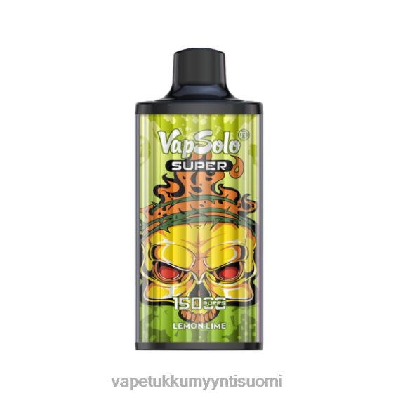 Vape Tukkumyynti Suomi - Vapsolo SUPER kertakäyttöinen vape sitruuna lime 6DJ06112