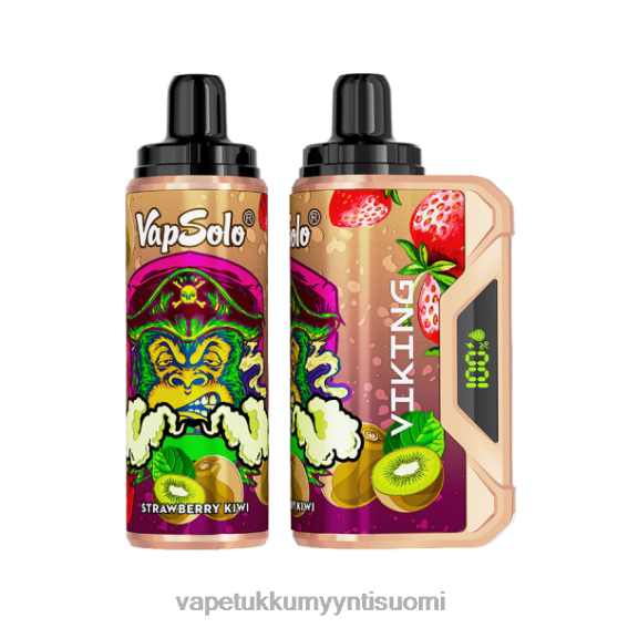 E Liquid Wholesale - Vapsolo VIKING kertakäyttöinen vape mansikka kiivi 6DJ06138