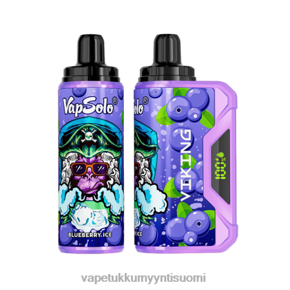 Höyrystää Vape - Vapsolo VIKING kertakäyttöinen vape mustikka 6DJ06130