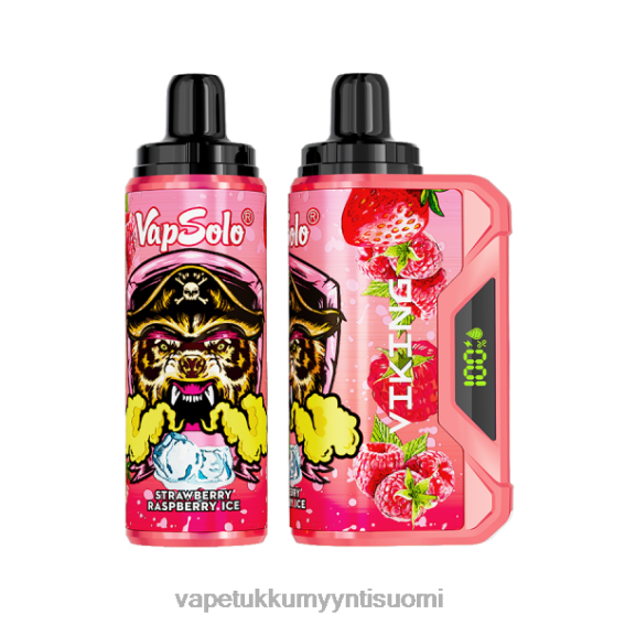 Vape Coil Wholesale - Vapsolo VIKING kertakäyttöinen vape mansikka vadelmajäätä 6DJ06139