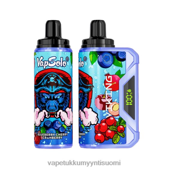 Vape Wholesale Suomi - Vapsolo VIKING kertakäyttöinen vape mustikka kirsikka karpalo 6DJ06131