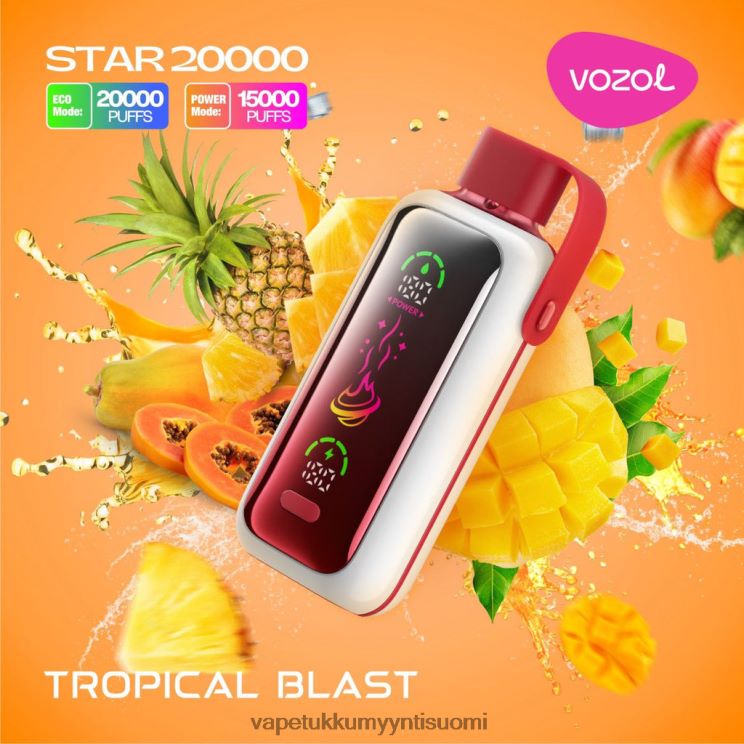 VOZOL STAR 20 000 trooppinen räjähdys 828BFJ2 | Vape Tukkumyynti Suomi