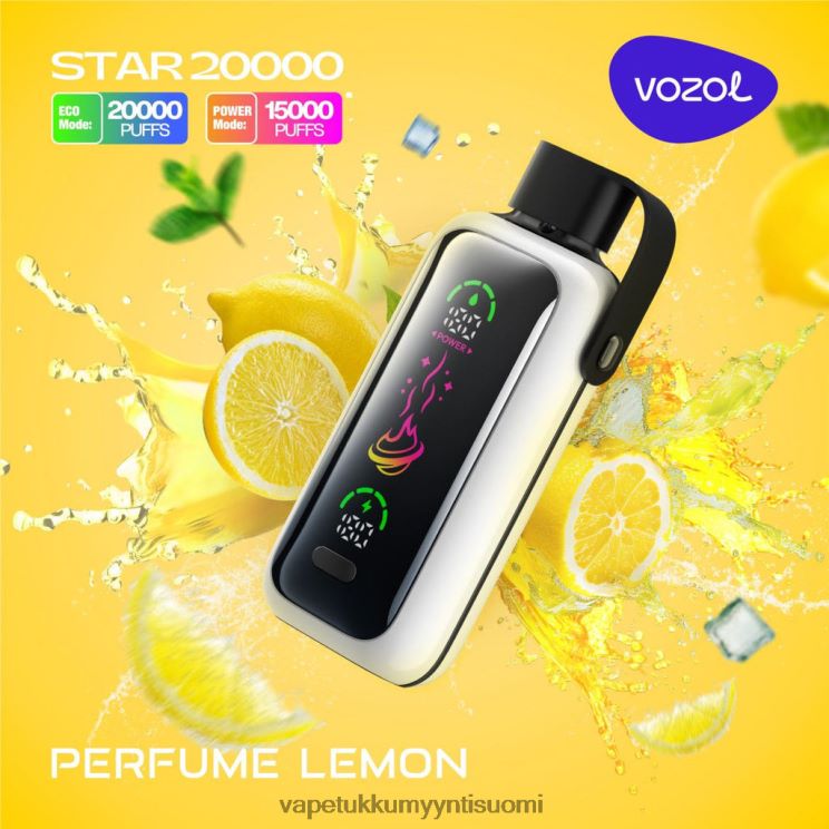 VOZOL STAR 20 000 tuoksu sitruuna 828BFJ17 | Vape Juice Wholesale
