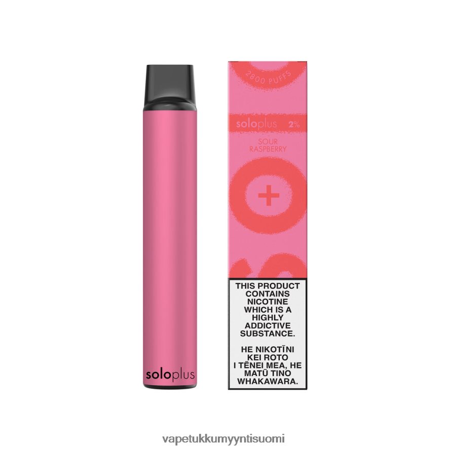 E Liquid Wholesale - Solo Plus kertakäyttöinen vape hapan vadelma R00B4D35