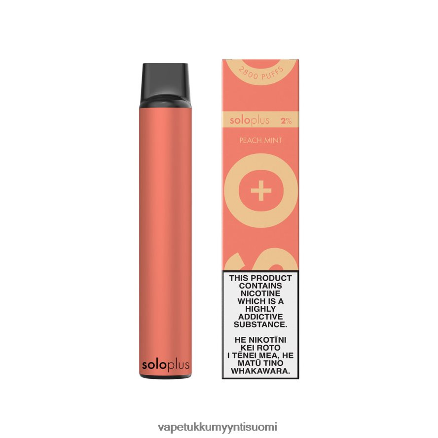 Elux Vape Juice Wholesale - Solo Plus kertakäyttöinen vape persikka minttu R00B4D23