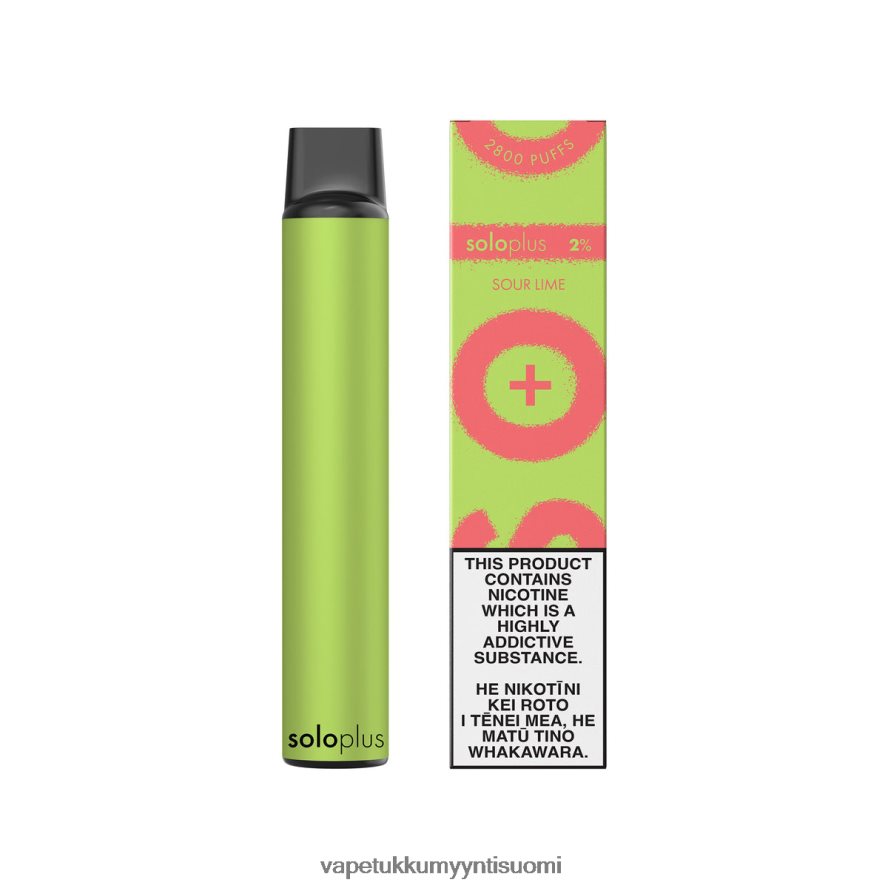 Vape Juice Wholesale - Solo Plus kertakäyttöinen vape hapan lime R00B4D34