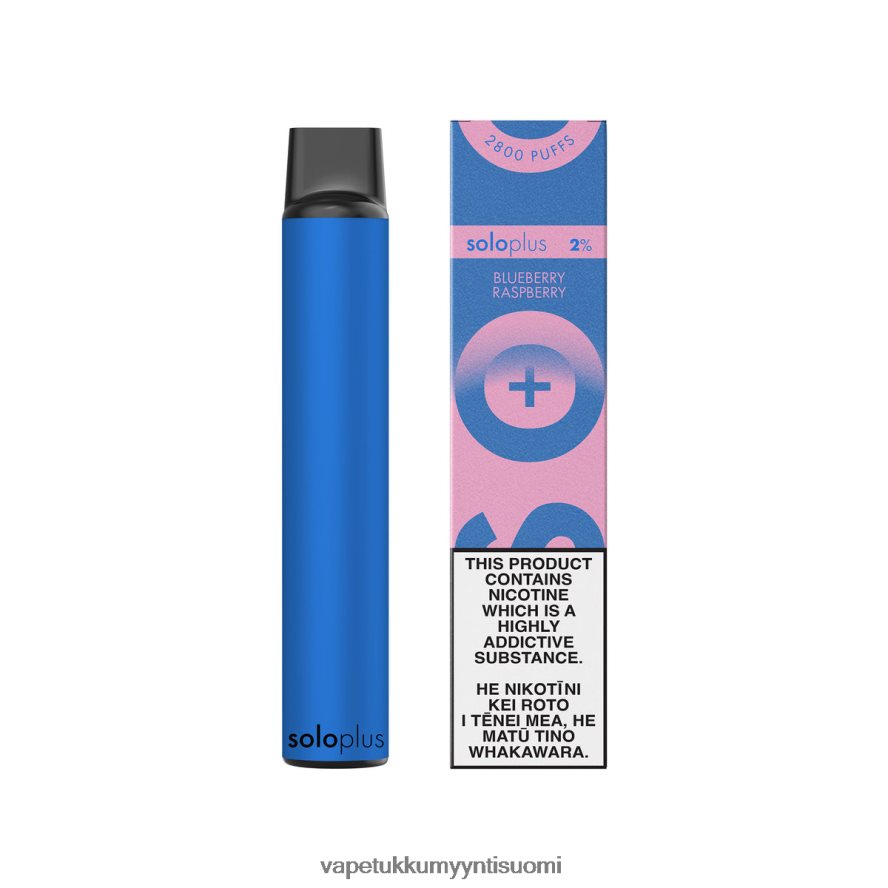 Vape Wholesale Helsinki - Solo Plus kertakäyttöinen vape paradise -kokoelma mustikka vadelma R00B4D39