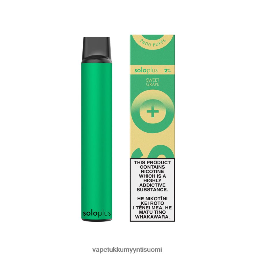Vape Wholesale Online - Solo Plus kertakäyttöinen vape paradise -kokoelma makea rypäle R00B4D40