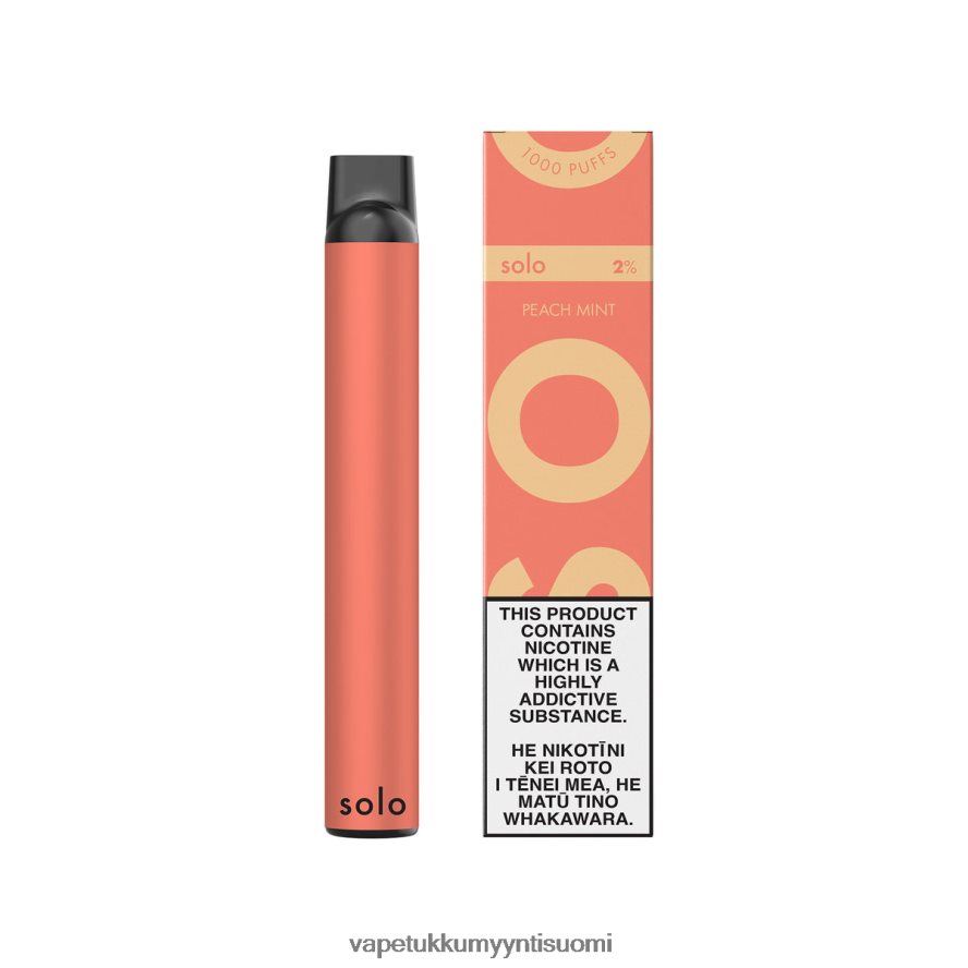 Vape Juice Bottles Wholesale - Solo kertakäyttöinen vape persikka minttu R00B4D6