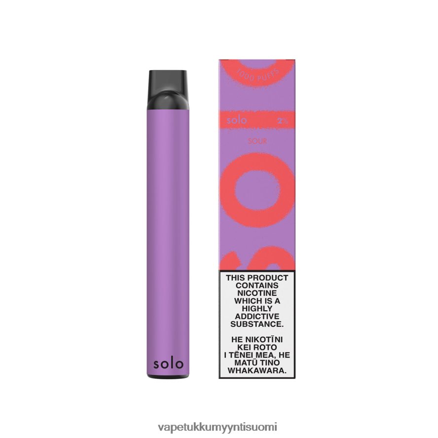 Vape Wholesale Helsinki - Solo kertakäyttöinen vape hapan R00B4D3
