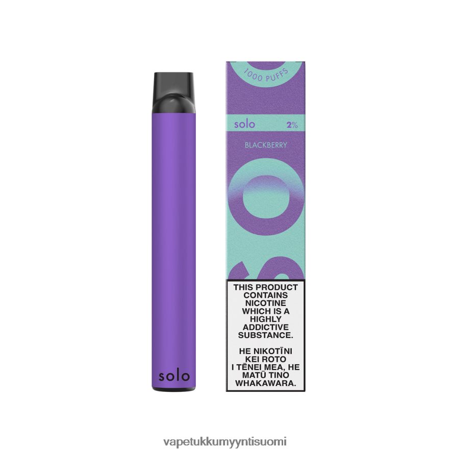 Vape Wholesale Online - Solo kertakäyttöinen vape paradise -kokoelma karhunvatukka R00B4D22