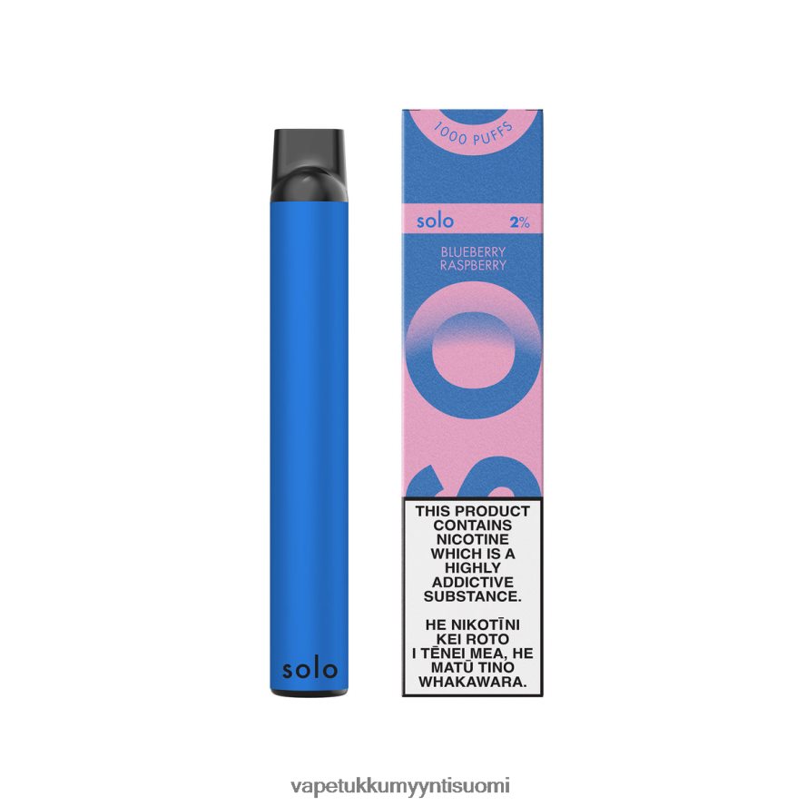 Vape Wholesale Suomi - Solo kertakäyttöinen vape paradise -kokoelma mustikka vadelma R00B4D19