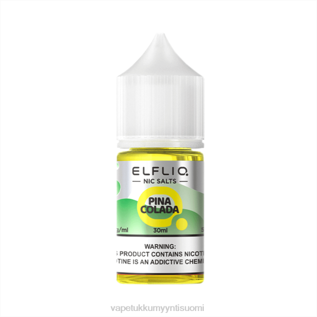 ELFBAR ELFLIQ NIC -suola 30ml Pina Colada TZ2823 Vape Tukkumyynti Suomi