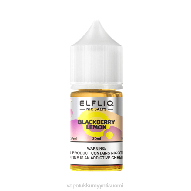 ELFBAR ELFLIQ NIC -suola 30ml karhunvatukka -sitruuna TZ288 Vape Tukkumyynti Suomi