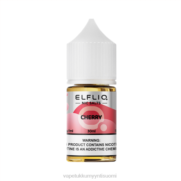 ELFBAR ELFLIQ NIC -suola 30ml kirsikka TZ2813 Vape Wholesale Suomi