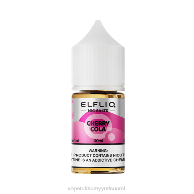 ELFBAR ELFLIQ NIC -suola 30ml kirsikka TZ2814 Vape Tukkumyynti Suomi