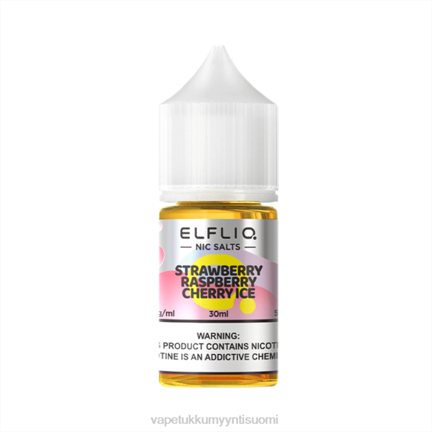ELFBAR ELFLIQ NIC -suola 30ml mansikka vadelma kirsikkajää TZ2832 Vape Tukkumyynti Suomi