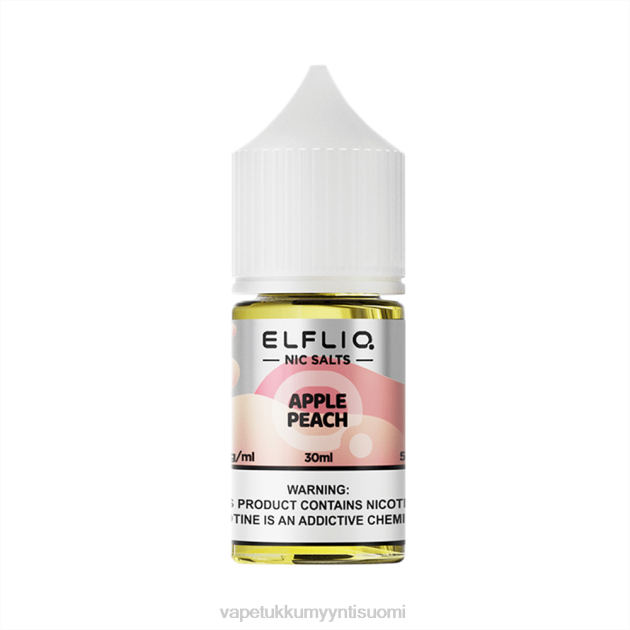 ELFBAR ELFLIQ NIC -suola 30ml omenapersikka TZ287 Vape Wholesale Suomi