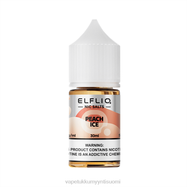 ELFBAR ELFLIQ NIC -suola 30ml persikkajää TZ2822 Vape Wholesale Suomi