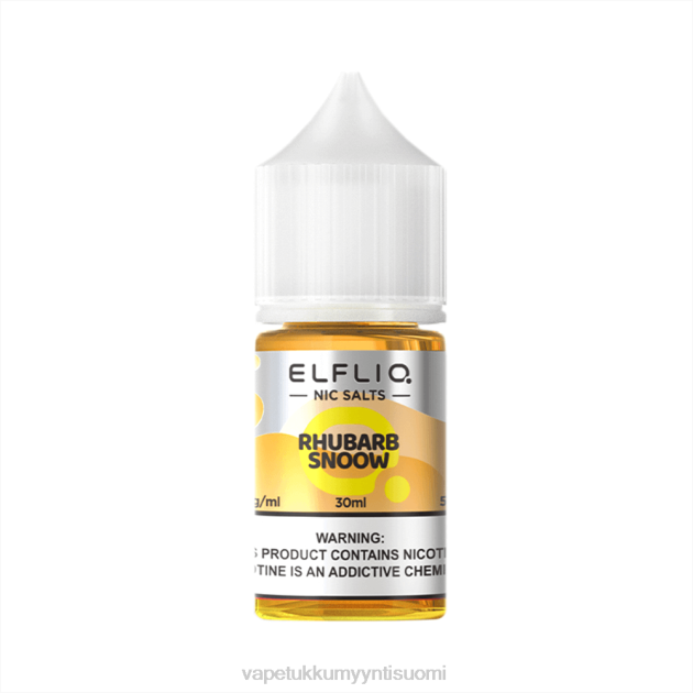 ELFBAR ELFLIQ NIC -suola 30ml raparperi TZ2826 Vape Tukkumyynti Suomi