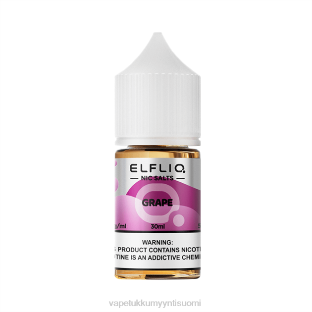 ELFBAR ELFLIQ NIC -suola 30ml rypäle TZ2819 Vape Wholesale Suomi