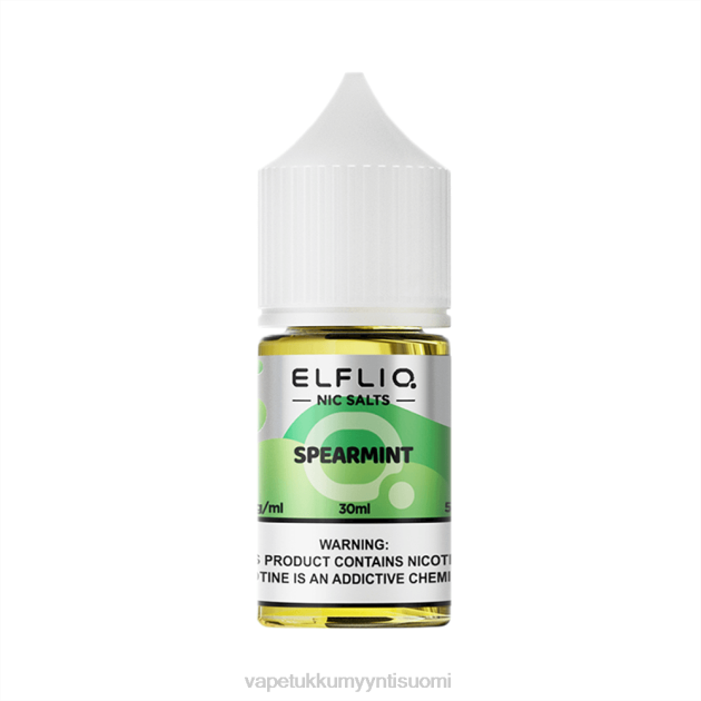 ELFBAR ELFLIQ NIC -suola 30ml viherminttu TZ2829 Vape Tukkumyynti Suomi