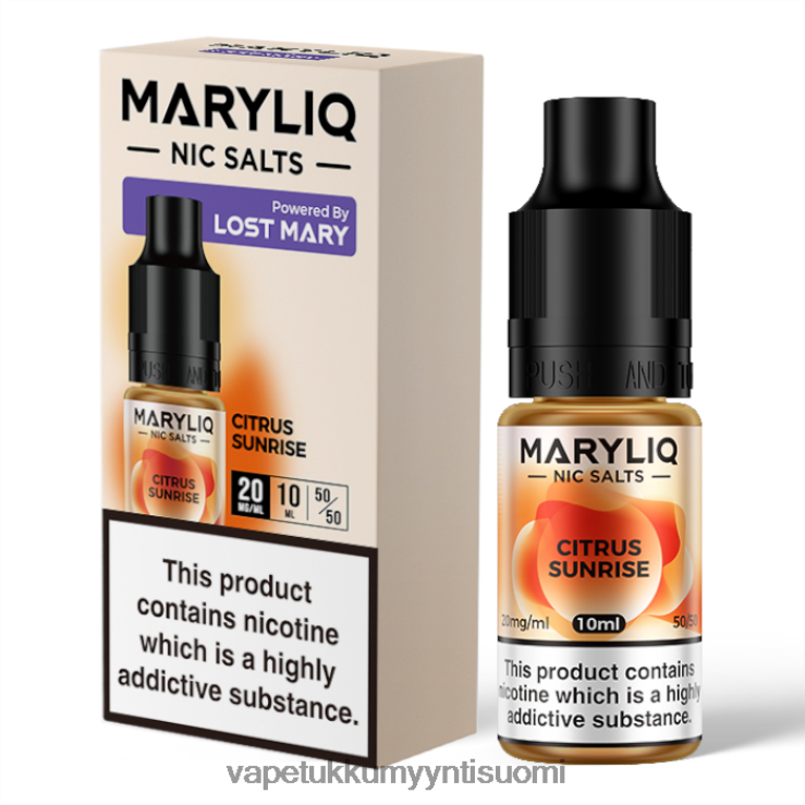 elux vape juice wholesale 662RF445 sitrushedelmien auringonnousu LOST MARY MARYLIQ nikkelisuolat - 10 ml - 20 mg