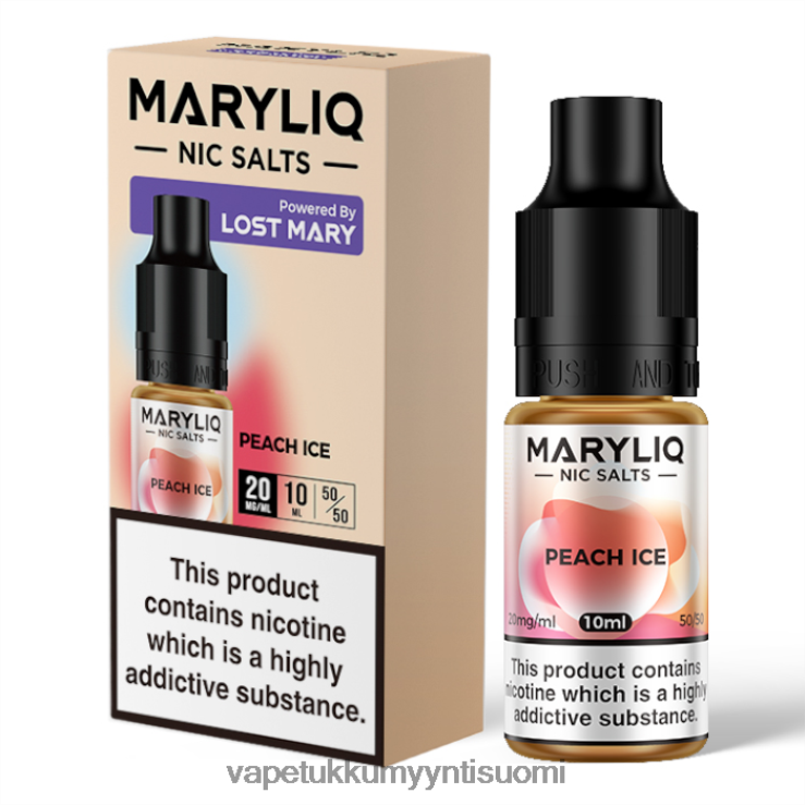 höyrystää vape 662RF450 persikkajäätä LOST MARY MARYLIQ nikkelisuolat - 10 ml - 20 mg
