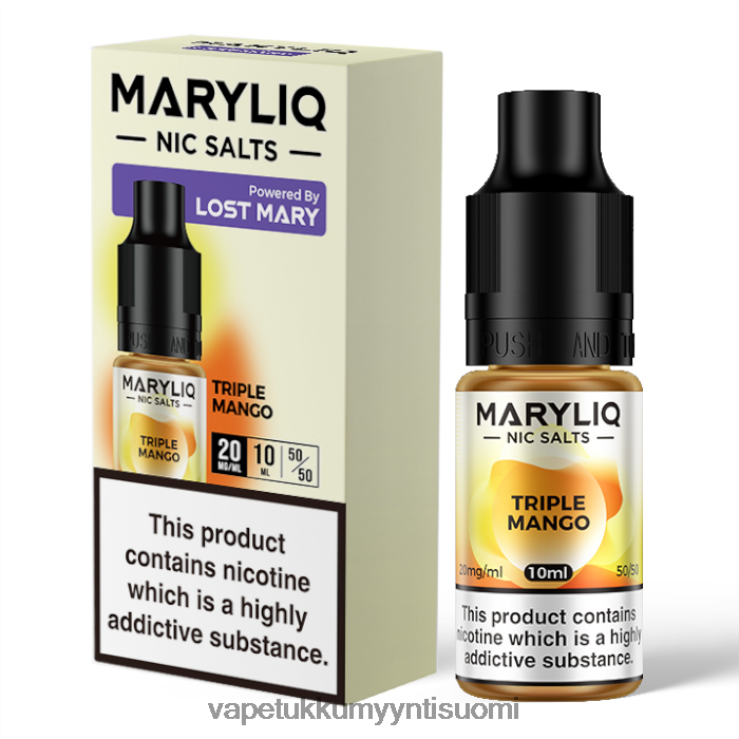 vape coil wholesale 662RF459 kolminkertainen mango LOST MARY MARYLIQ nikkelisuolat - 10 ml - 20 mg