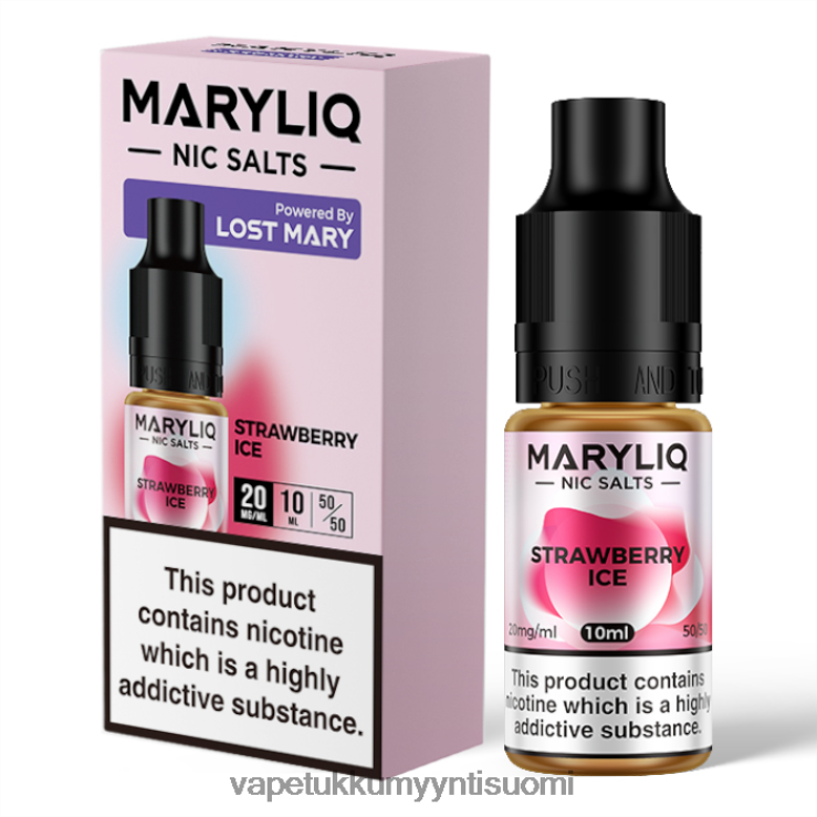 vape juice wholesale 662RF457 mansikka jäätä LOST MARY MARYLIQ nikkelisuolat - 10 ml - 20 mg