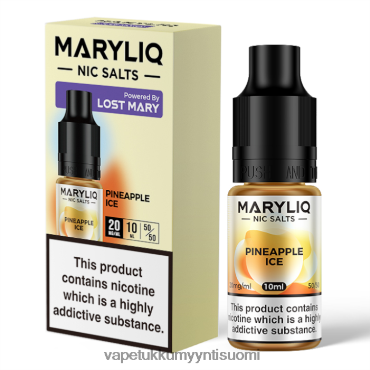 vape tukkumyynti suomi 662RF452 ananas jäätä LOST MARY MARYLIQ nikkelisuolat - 10 ml - 20 mg