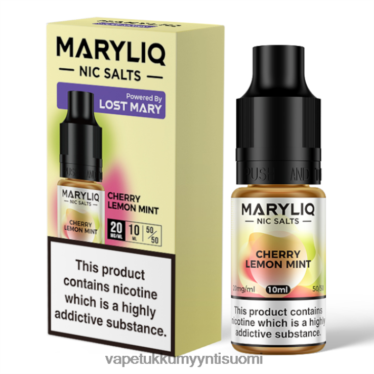 vape wholesale online 662RF444 kirsikka sitruuna minttu LOST MARY MARYLIQ nikkelisuolat - 10 ml - 20 mg
