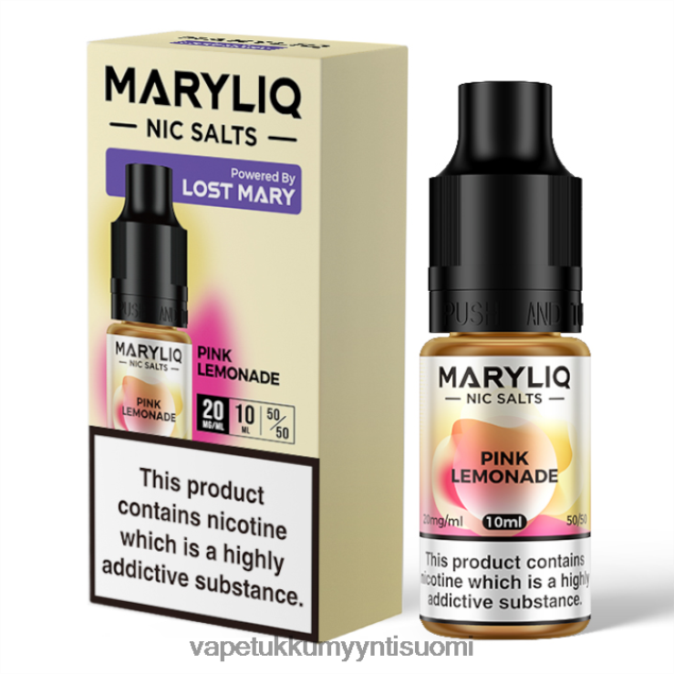 vape wholesale online 662RF454 vaaleanpunainen limonadi LOST MARY MARYLIQ nikkelisuolat - 10 ml - 20 mg