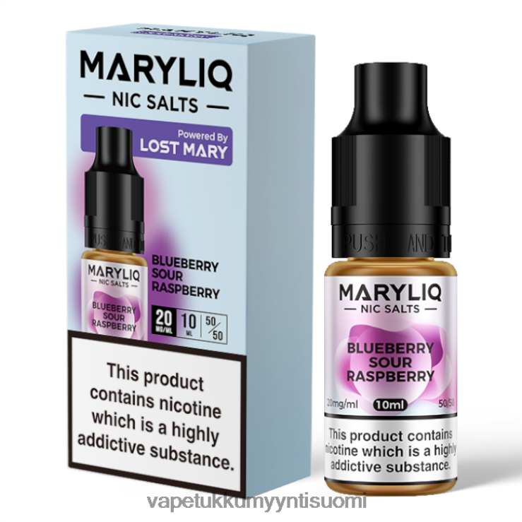 vape wholesale suomi 662RF441 mustikka hapan vadelma LOST MARY MARYLIQ nikkelisuolat - 10 ml - 20 mg