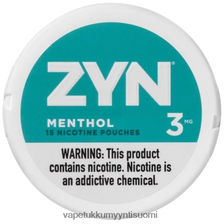vape wholesale helsinki 662RF33 mentoli ZYN nikotiinipussi 3mg