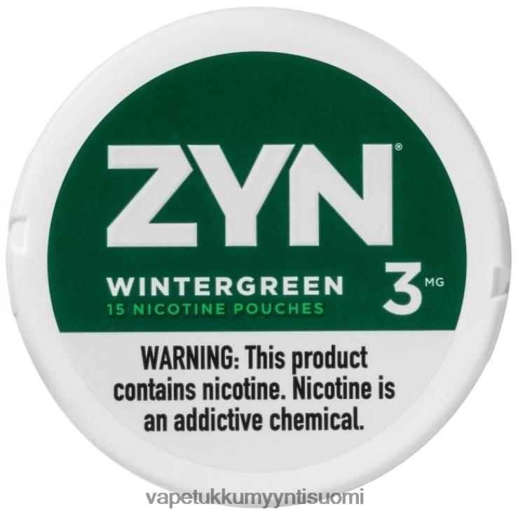vape wholesale online 662RF24 talvivihreä ZYN nikotiinipussi 3mg